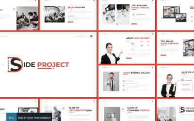 Sidoprojekt - Keynote-mall
