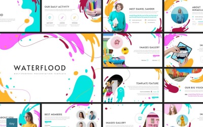 Waterflood - Keynote-sjabloon