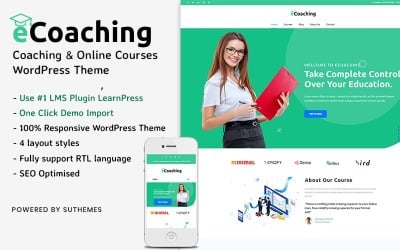 eCoaching - Coaching e Cursos Online Tema WordPress