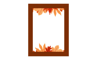 Rectangle Wooden Frame - Illustration