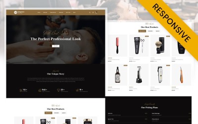 Kingcuts - OpenCart шаблон магазина Salon