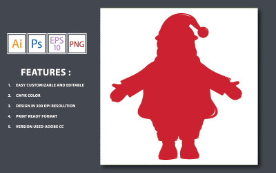 Santa Vector - Illustration
