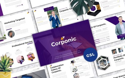 Corponic - Negócios Google Slides