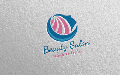 Kosmetický salon Logo šablona
