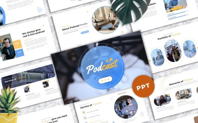 Podcast - Business PowerPoint template