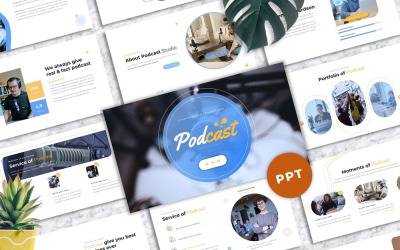 Podcast - PowerPoint-mall för företag