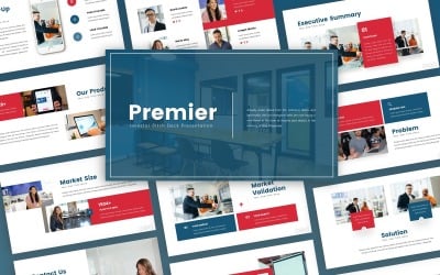 Презентація презентації колоди прем&amp;#39;єр-інвестора PowerPoint