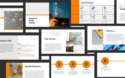 Rizette Modern bemutató PowerPoint sablon