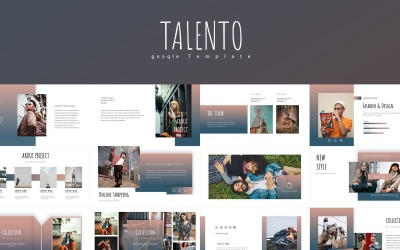 Talento-Vorlagen Google Slides