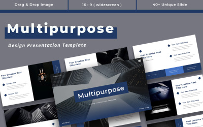 Multipurpose - PowerPoint-mall för presentation