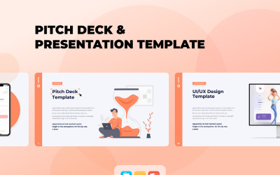 Pitch Deck - шаблон PowerPoint для пакета Smooth Animated Presentation Bundle