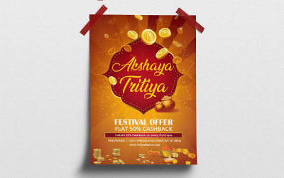 Akshaya Tritiya - Plantilla de identidad corporativa
