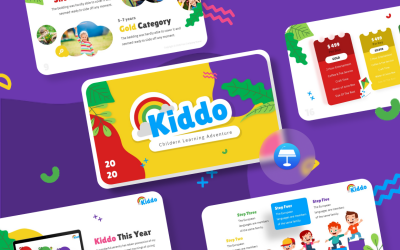 Kiddo Education - шаблон Keynote
