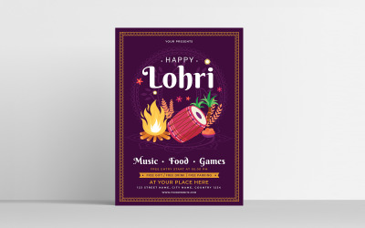 Lohri - шаблон фирменного стиля