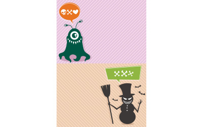 Monster Backgrounds 2 - Illustration