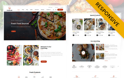 FoodLab - motyw WooCommerce w sklepie z żywnością w restauracji