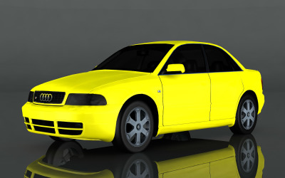 Audi S4 3D Model