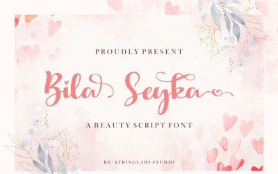 Bila Seyka - Belle police cursive