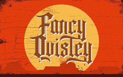 Fancy Quisley - Carattere Blackletter
