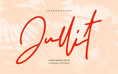 Jullit | Stijlvol Signature-lettertype