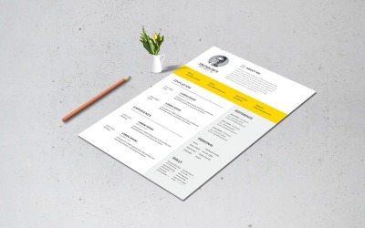 Clean Minimal Resume Template