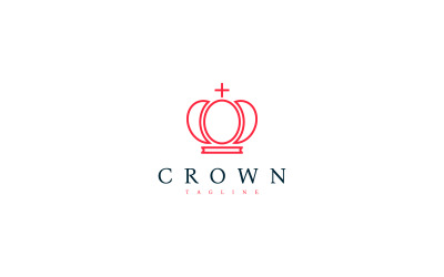Crown Logo Template suitable for luxury brand