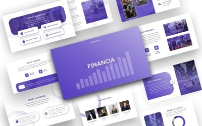 Financia - Fully Animated Multipurpose  Presentation PowerPoint template