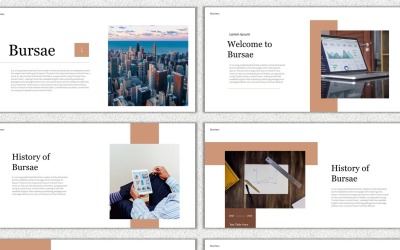Шаблон Bursae PowerPoint