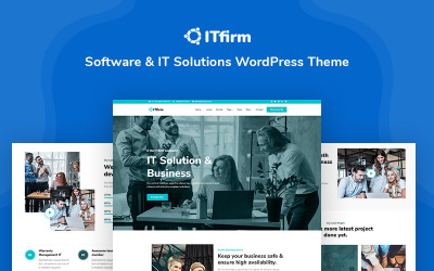 Responsive ITfirm - Software and IT Solutions Responsive Wordpress #146029