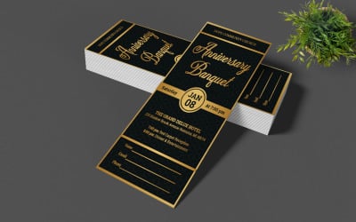 Banquet Tickets - Corporate Identity Template