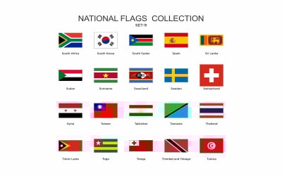 Conjunto de banderas nacionales Vol-9 Icon