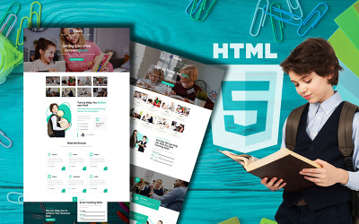 "Tutorly Online Courses & Education" - адаптивний Шаблон сайту №146484
