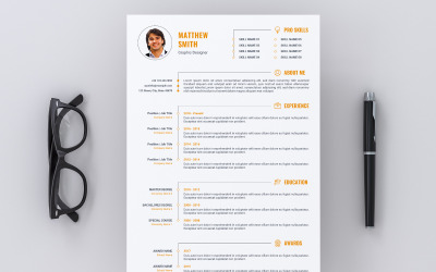 Creative Resume - Corporate Identity Template