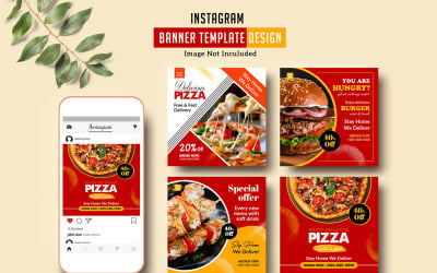 Instagram Product Advertising Banner Social Media Template