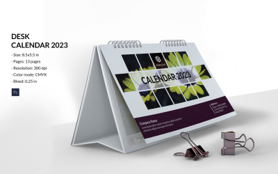 2023  Desk Calendar Planner