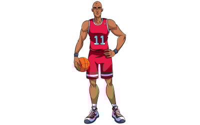 Basketball Player - Illustration