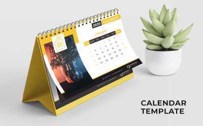 Kalender 2021 - mall för företagsidentitet