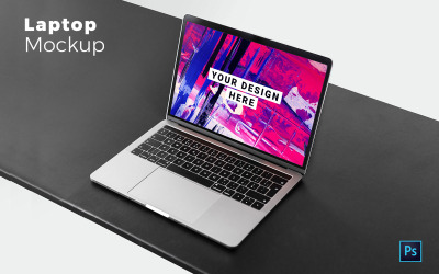 Mockup för bärbar produkt