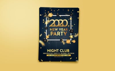New Year Flyer - Corporate Identity Template