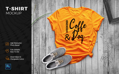 TShirt termékmockup
