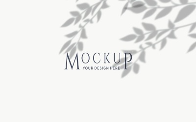 Leaves Plant Shadow product mockup
