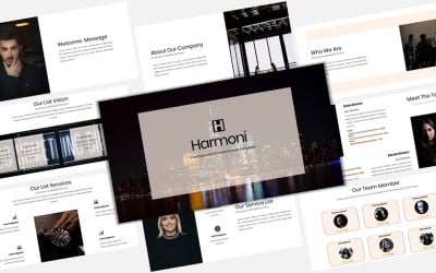 Harmoni - Modèle GRATUIT de Creative Business Keynote
