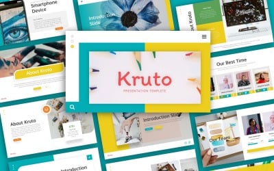 Kruto创意演示PowerPoint模板