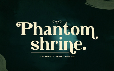 Phantom Shrine - Vackert Serif-teckensnitt