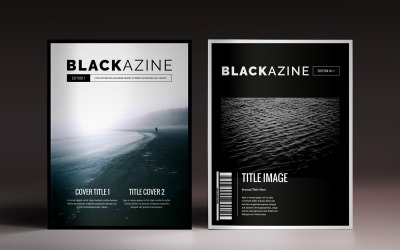 Шаблон журналу Blackazine