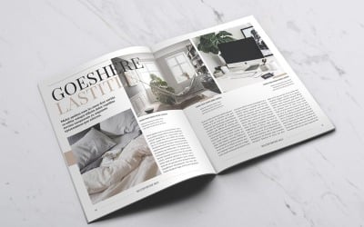 Szablon magazynu Lifestyle 2