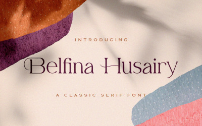 Belfina Husairy - Fuente Classic Serif