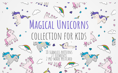 Magical Unicorns Collection Pattern