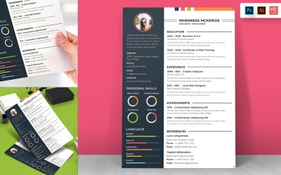 Modern CV Resume Template