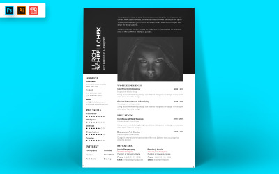 Modern CV Resume Template